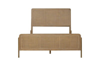 Arianna Sand Rattan Queen Bed -