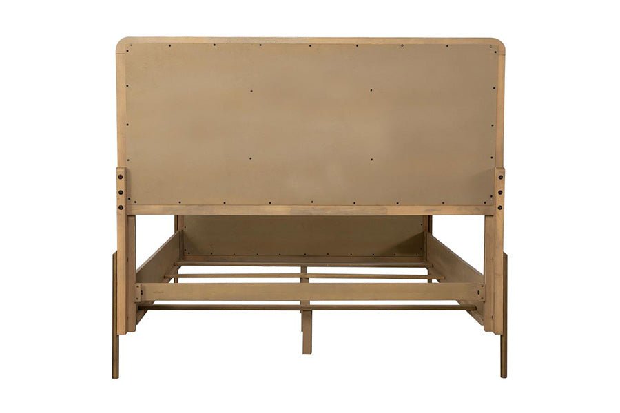 Arianna Sand Rattan King Bed -