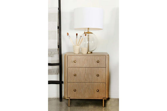 Arianna Sand Nightstand -