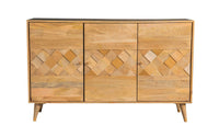 Checker 3 Door Cabinet -
