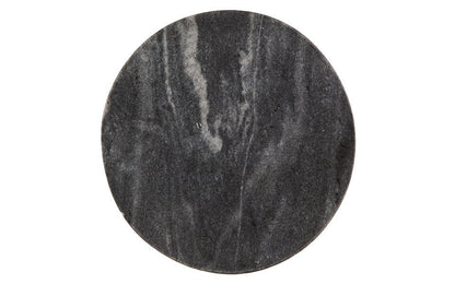 Cary B/W Marble Accent Table -