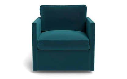 Crestview Swivel Arm Chair - Superb Peacock