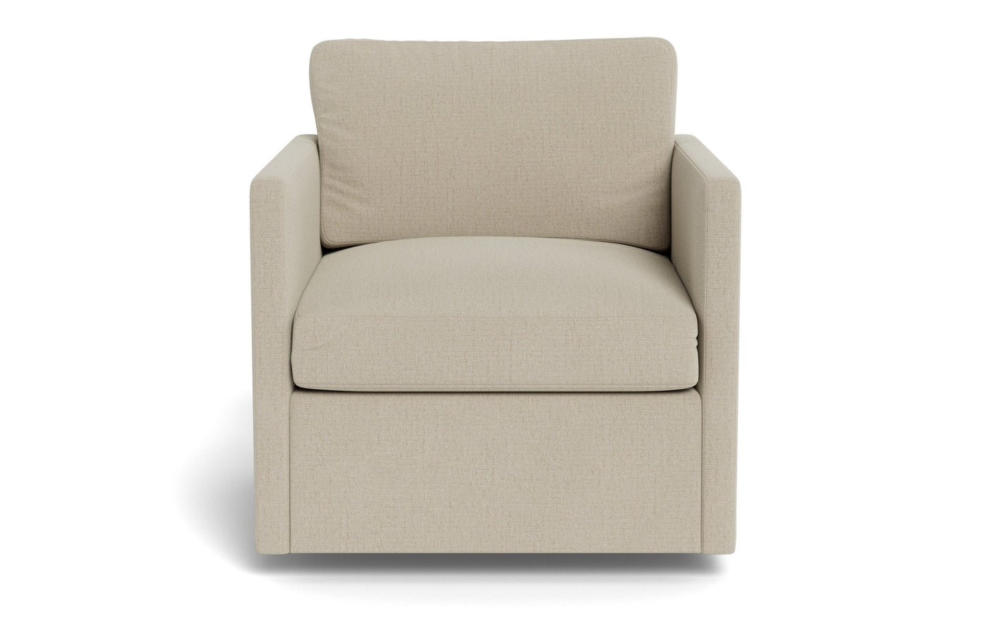 Crestview Swivel Arm Chair - Curious Pearl