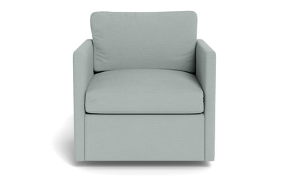 Crestview Swivel Arm Chair - Peyton Light Blue