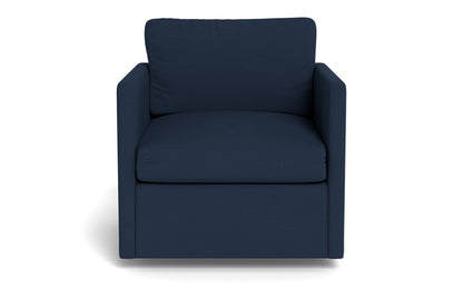 Crestview Swivel Arm Chair - Peyton Navy