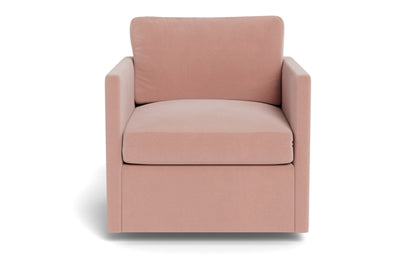 Crestview Swivel Arm Chair - Superb Blush