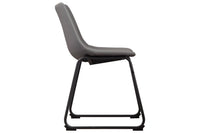 Cece Gray Dining Upholstered Side Chairs (Set of 2) -