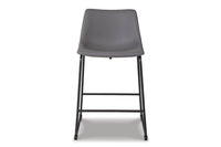 Cece Gray Upholstered Counter Stools (Set of 2) -
