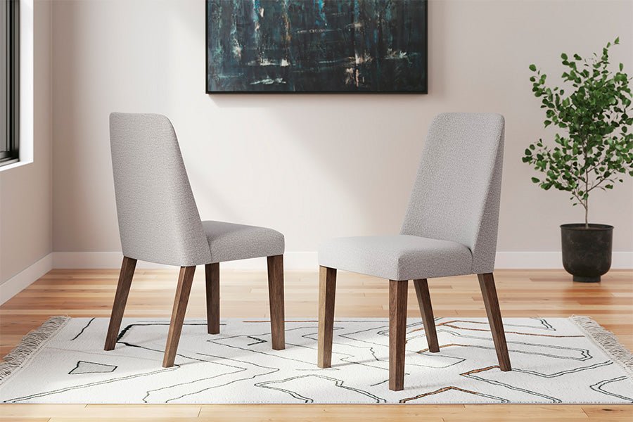 Lynn Gray Dining Chairs (Set of 2) -